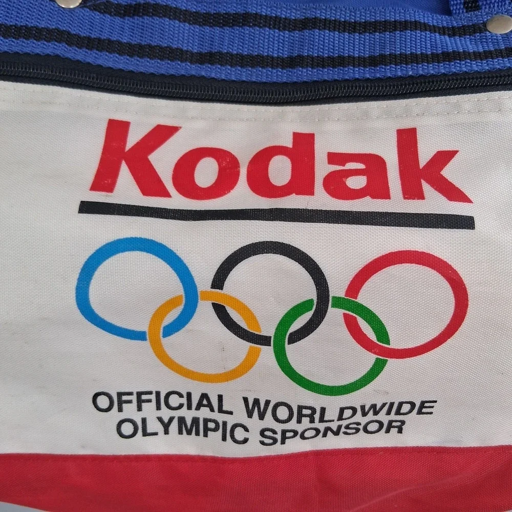 Rare LA 1984 Olympics Kodak Official Sponsor Duffle Bag 19
